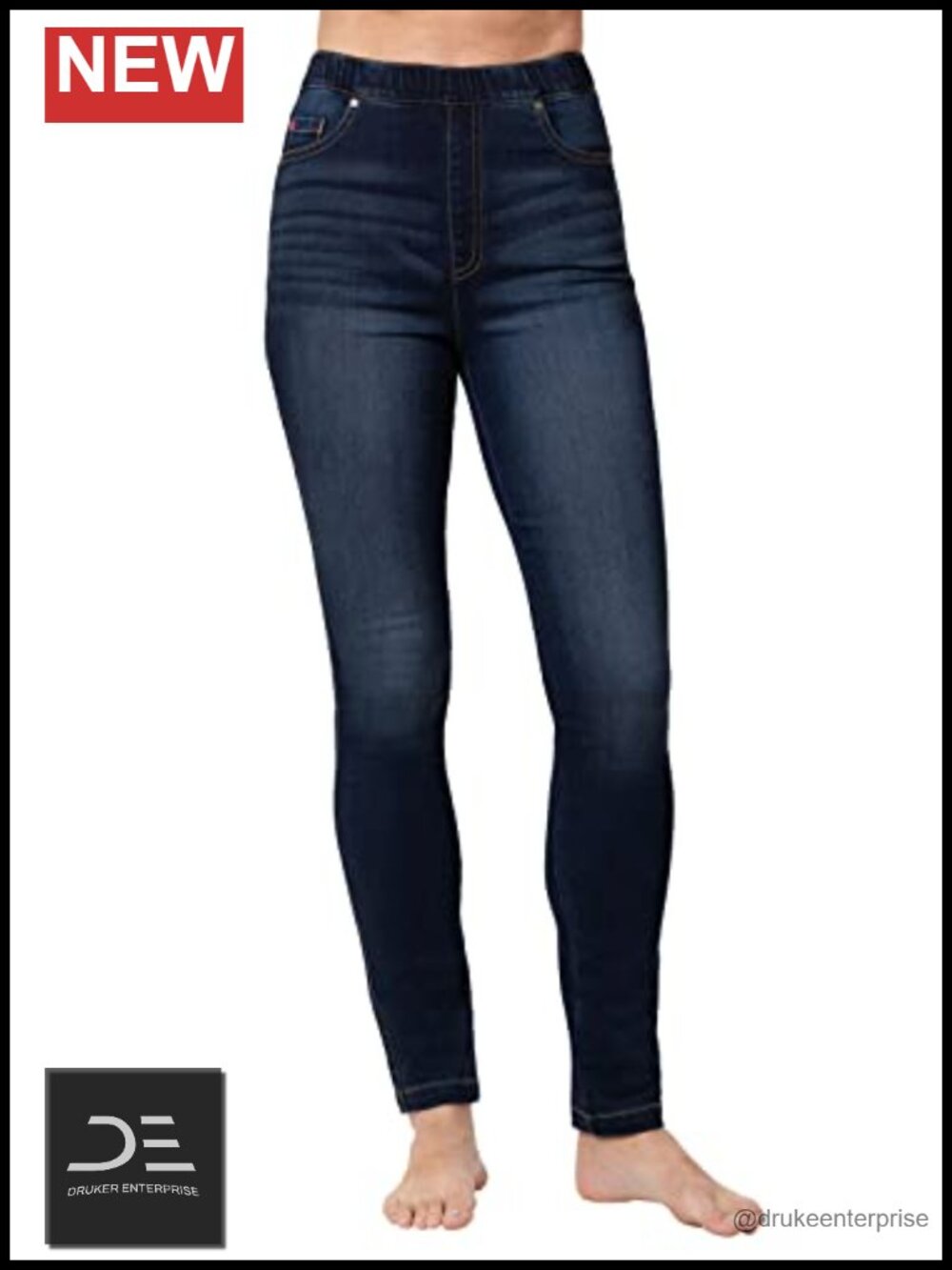 High Waist Palazzo Bootcut Jeans Stretchy Dormisoft Denim